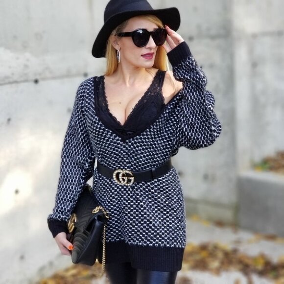 DARLENE Fuzzy Sweater - Picture 3 of 6